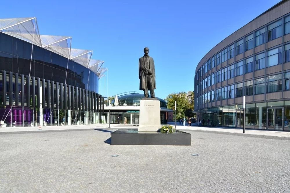 Náhledový obrázek - Největší pocta T. G. Masarykovi ve Zlíně patří právě tomuto náměstí. Připomíná ideály, které dodnes ovlivňují směřování města.