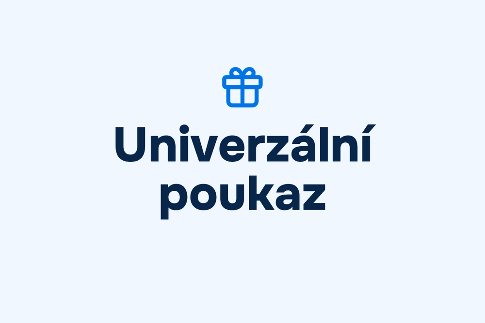 Produktový obrázek - Univerzální dárkový poukaz
